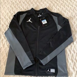 Jordan jump an zip up dri-fit sweatshirt